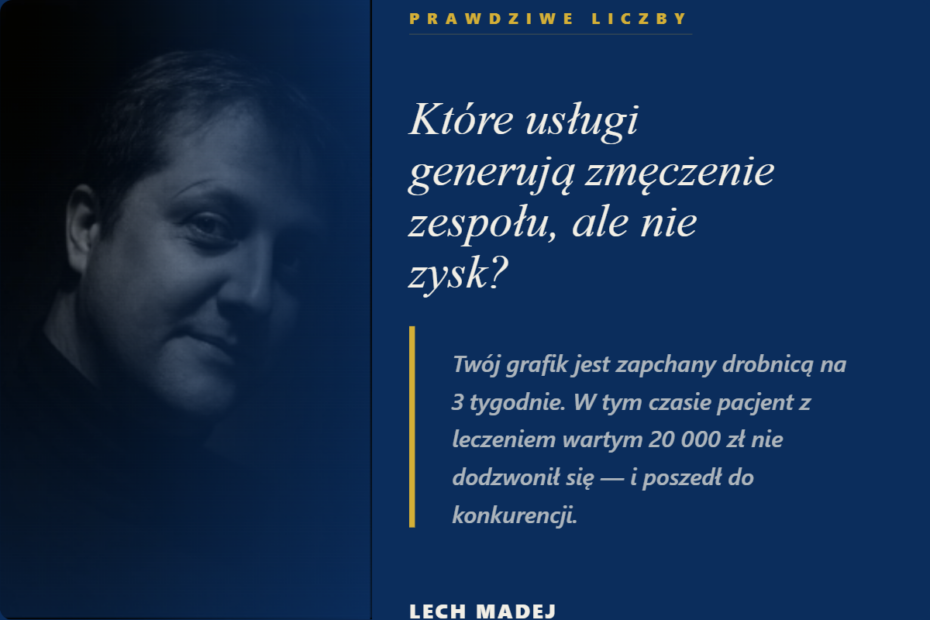 Które usługi generują zmęczenie zespołu, ale nie zysk