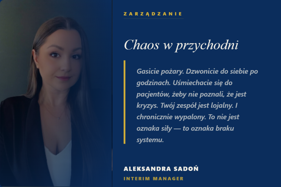 Chaos w przychodni